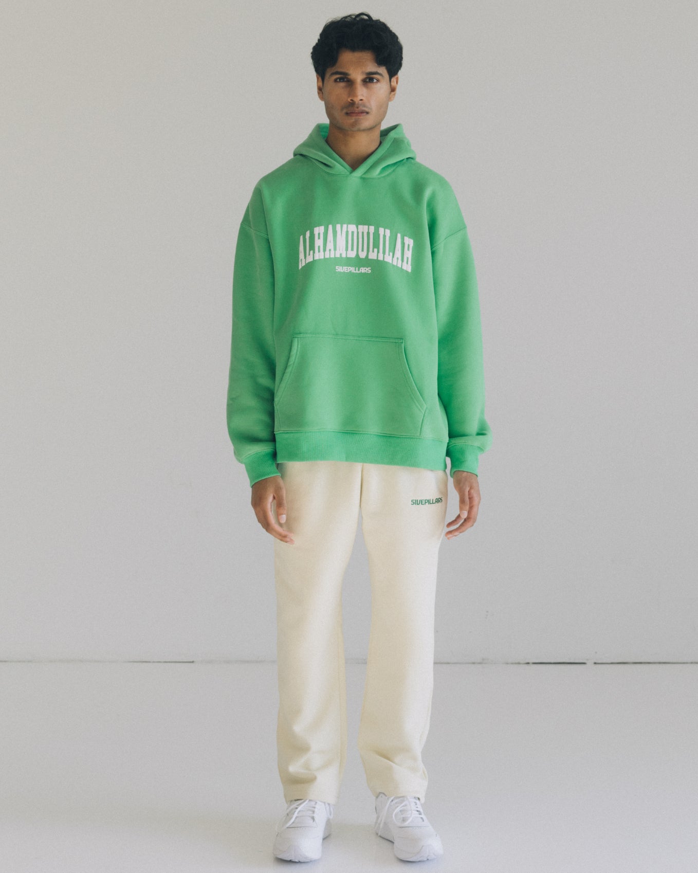 Alhamdulillah Hoodie - Kelly Green