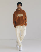 Alhamdulillah Hoodie - Rust Brown