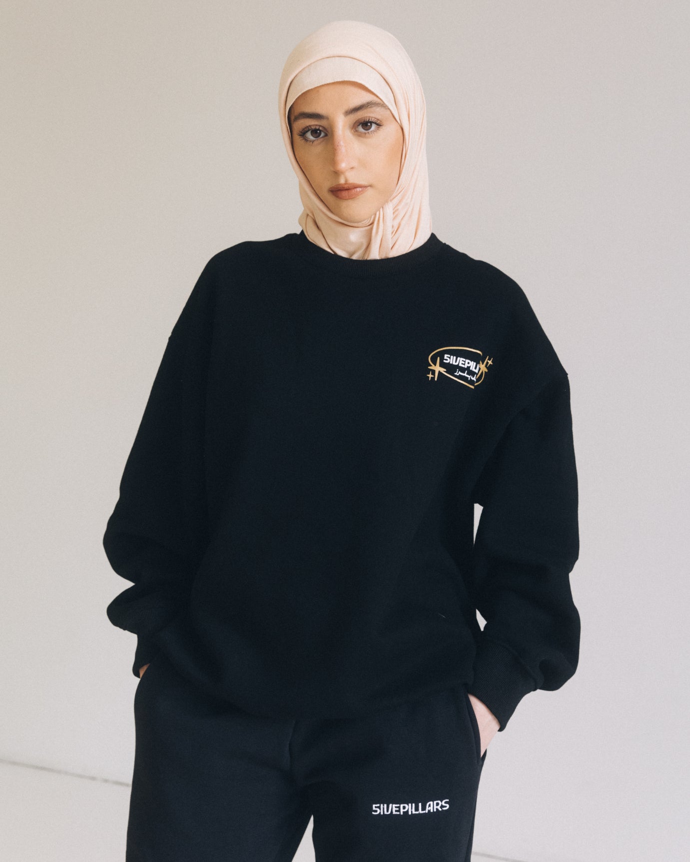 Glad Tidings Crewneck - Black