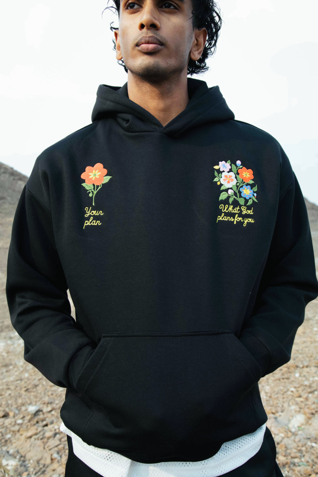 Your Plan God's Plan Hoodie - Black