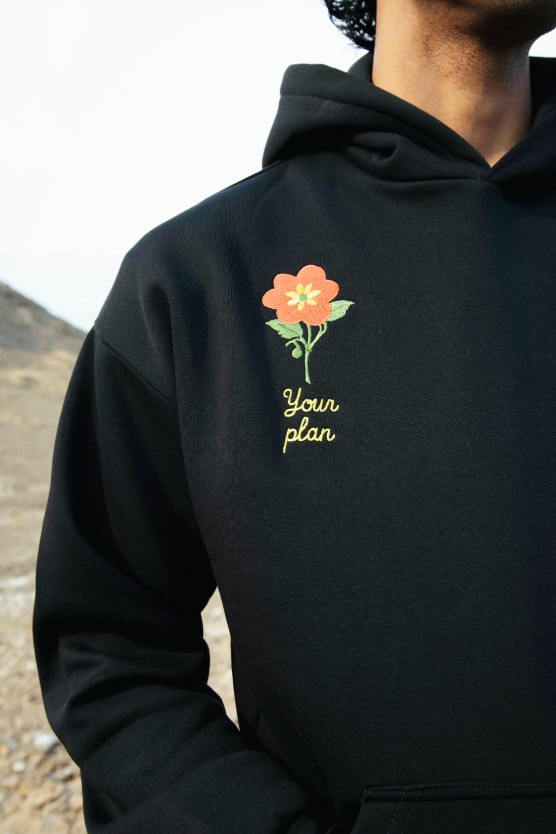 Your Plan God's Plan Hoodie - Black