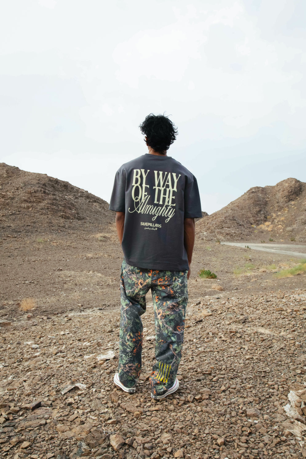By Way Of The Almighty Tee - Grey (Preorder)