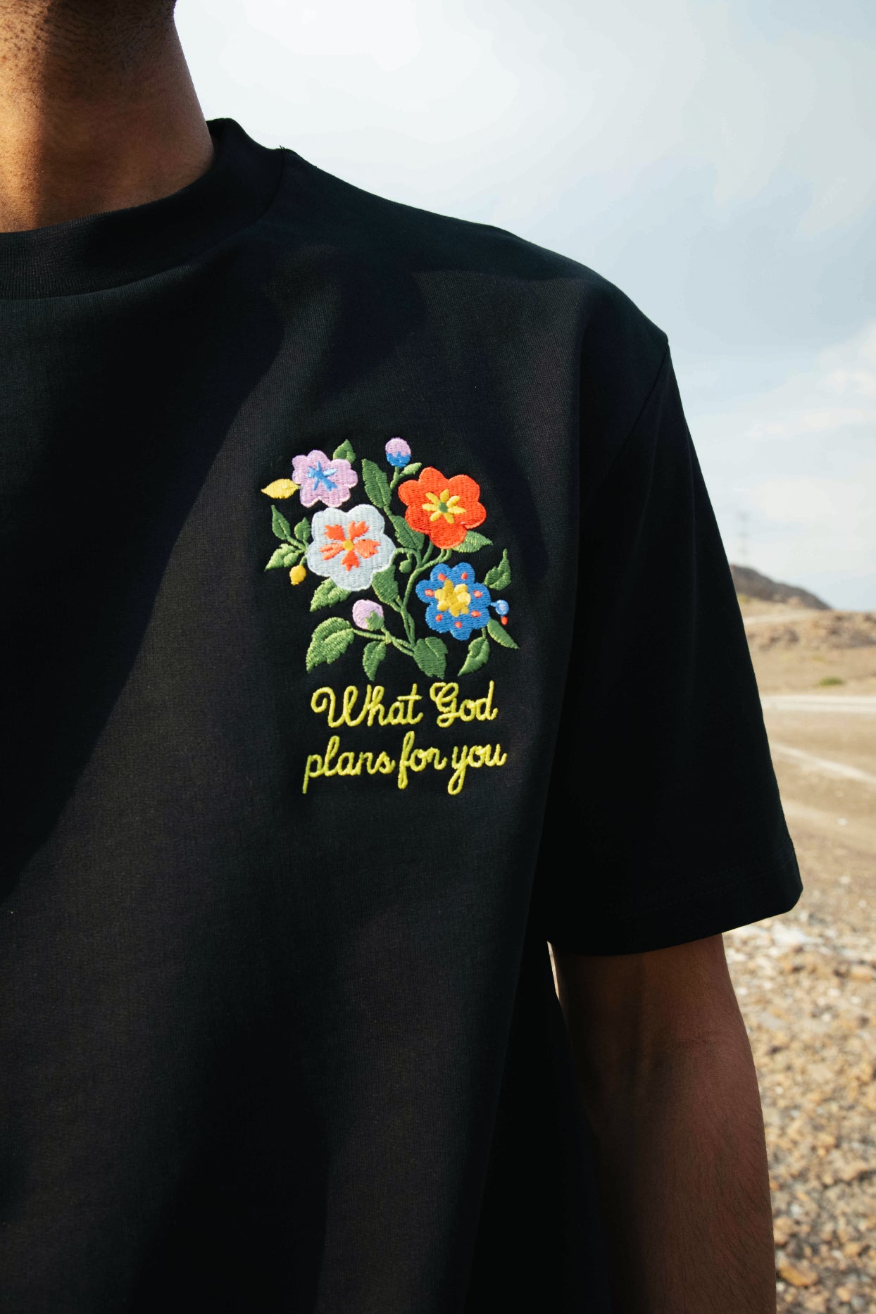 Your Plan God's Plan Tee - Black