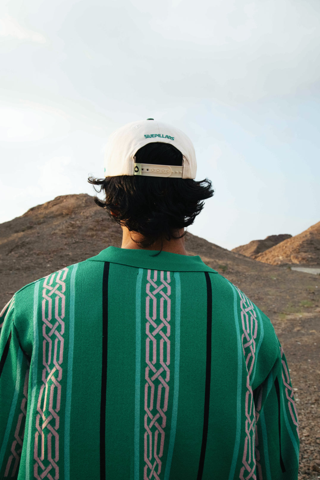 Mashallah Hat - Green/White