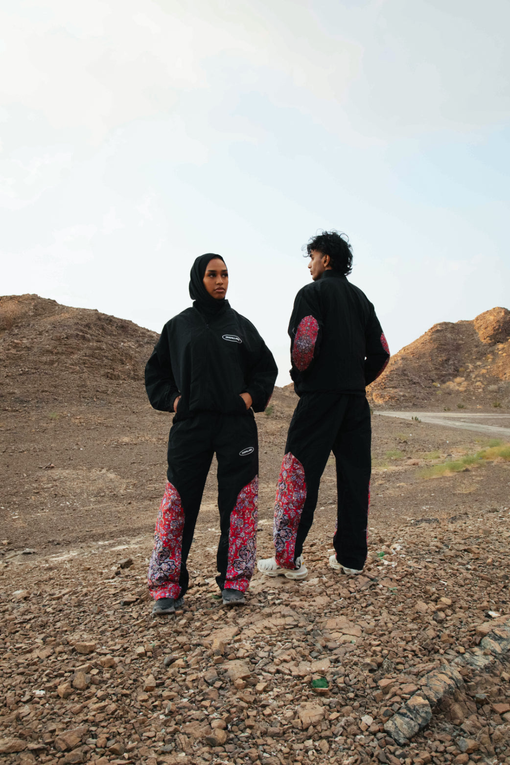 5ivepillars Rug Tracksuit Bottom - Black