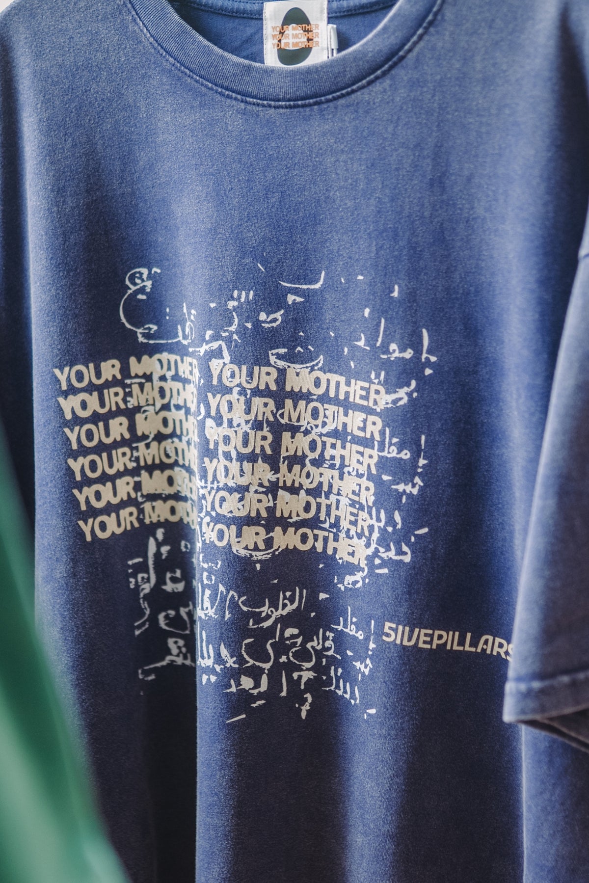 YM3X Manuscript Tee - Washed Purple
