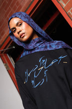 YM3X Script LS Tee - Black