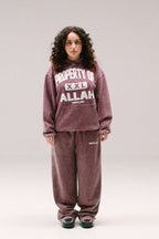 POA Hoodie - Washed Maroon