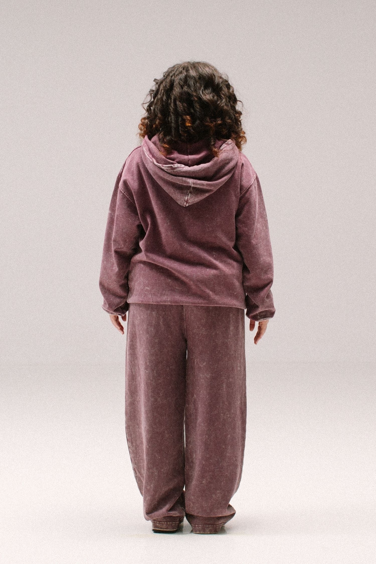POA Hoodie - Washed Maroon
