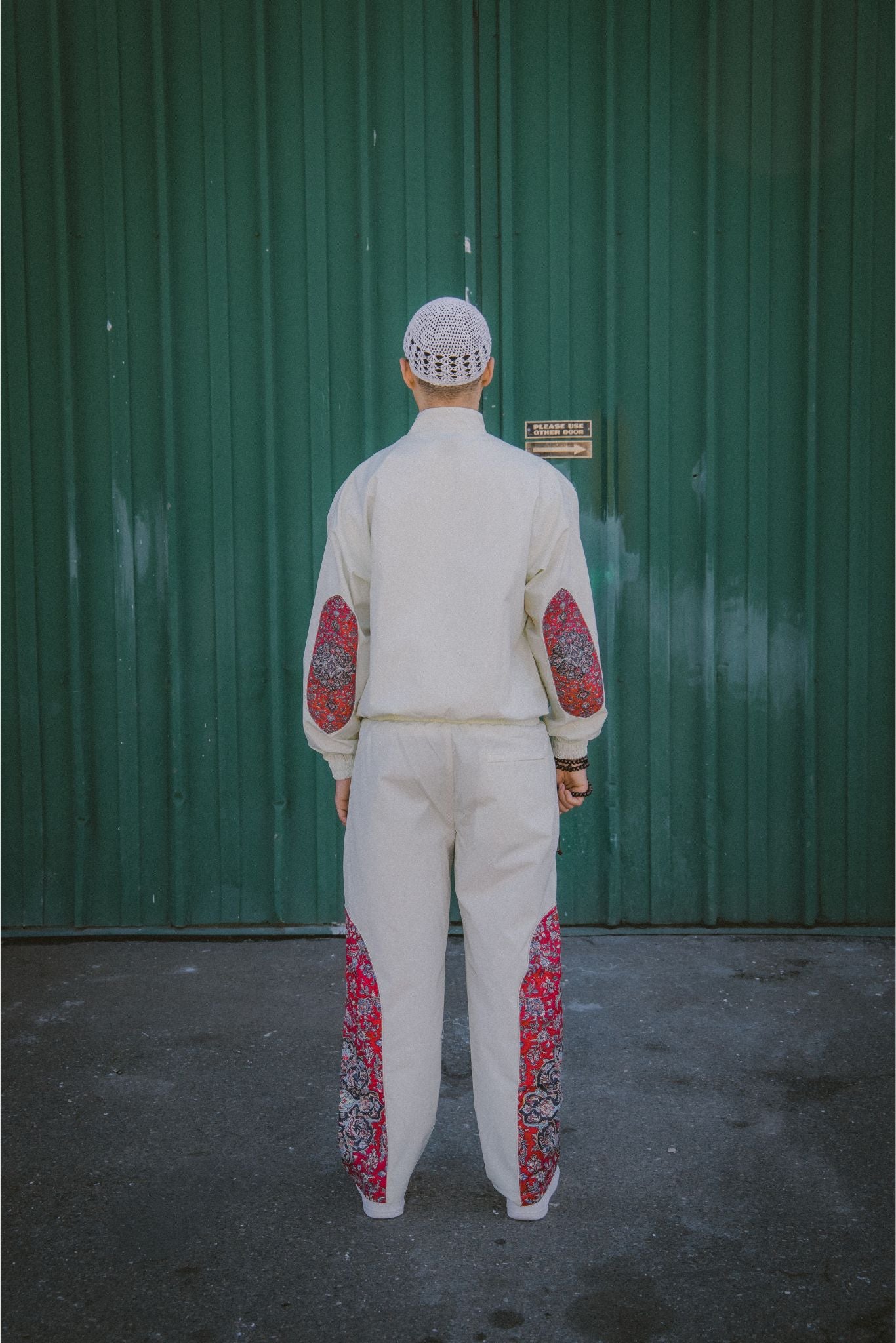 Rug Tracksuit Top - Cream