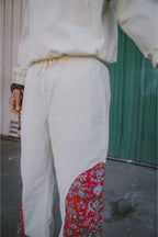 Rug Tracksuit Bottom - Cream