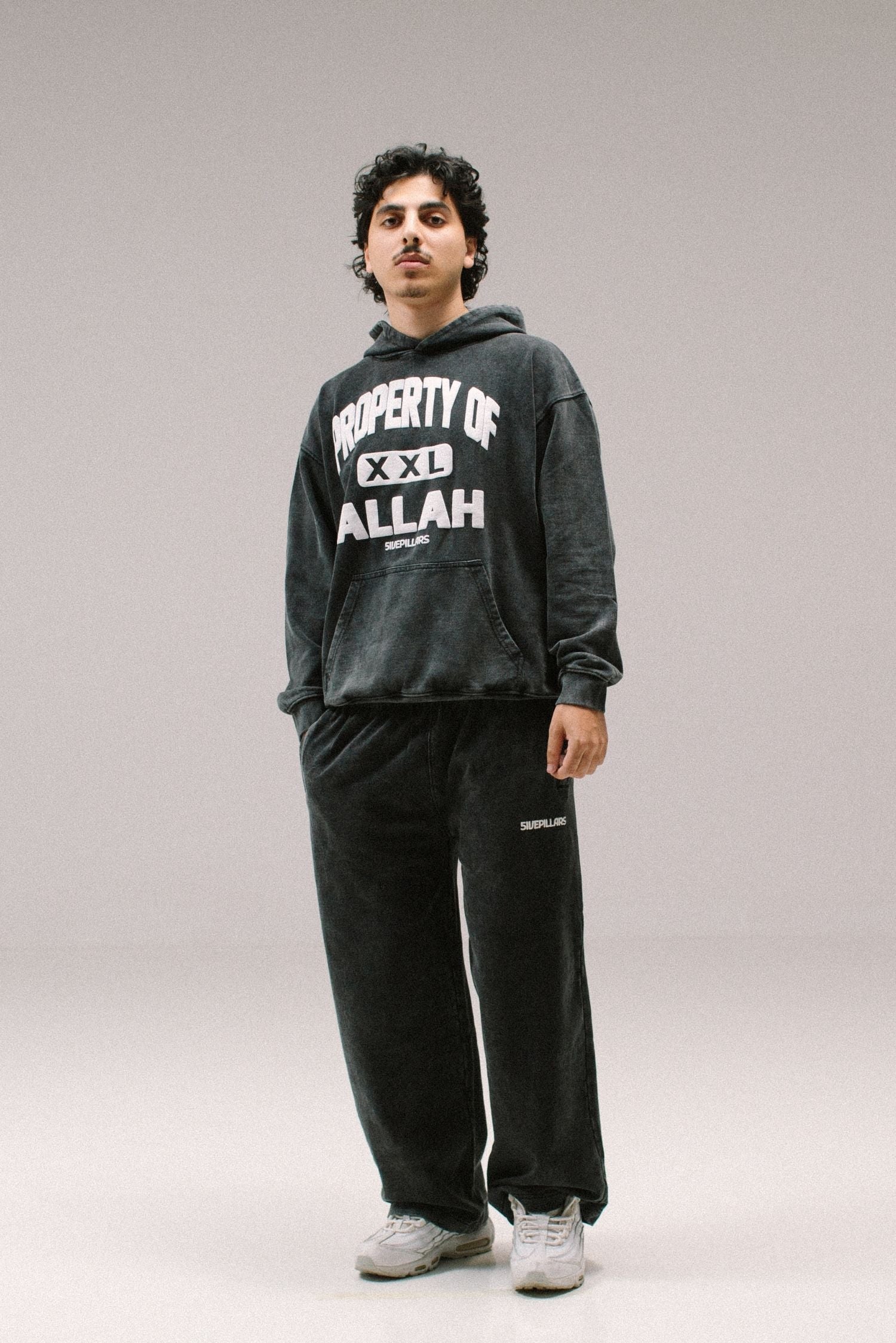 POA Hoodie - Washed Black