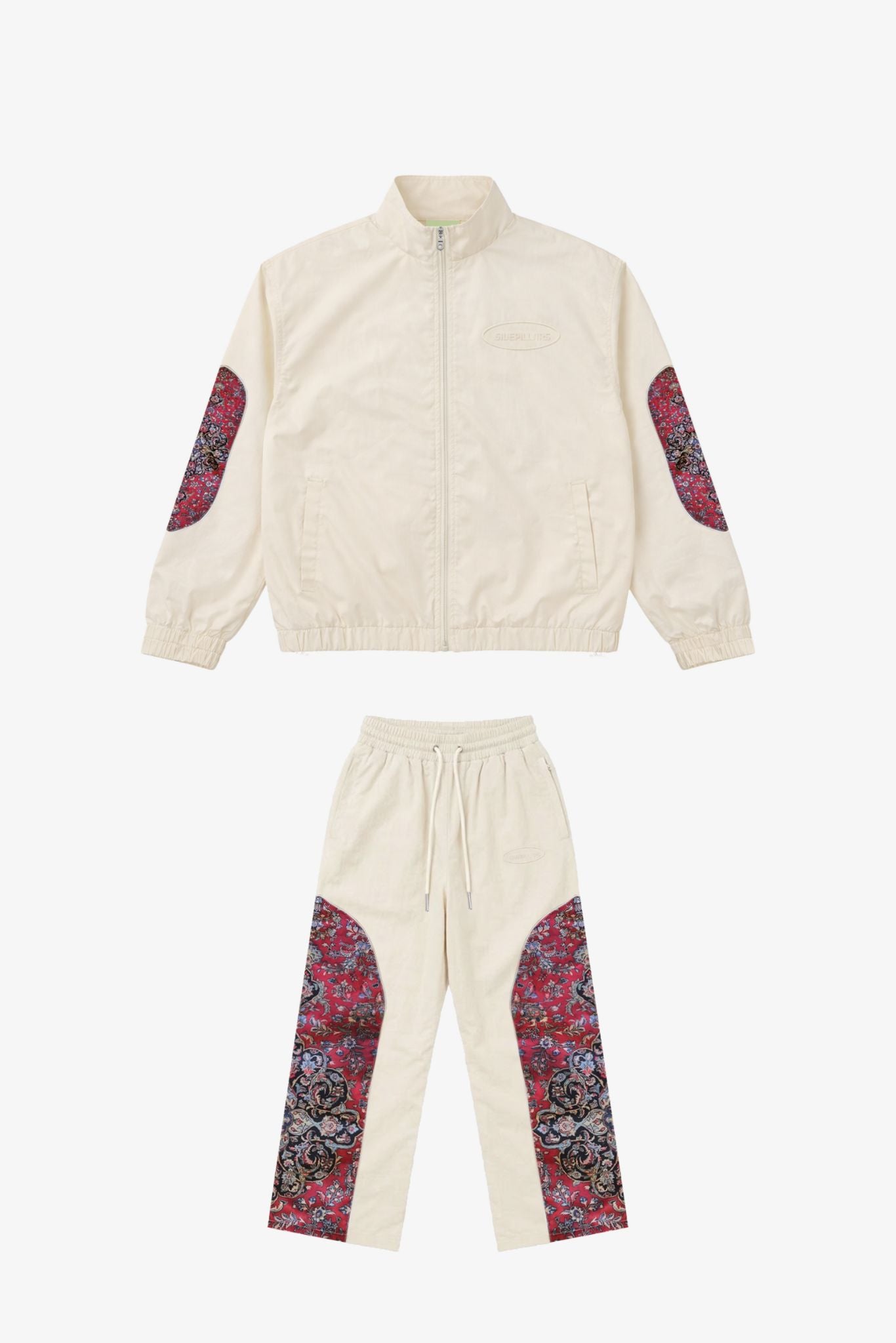 Cream Rug tracksuit set with matching jacket and pants – Islamic clothing