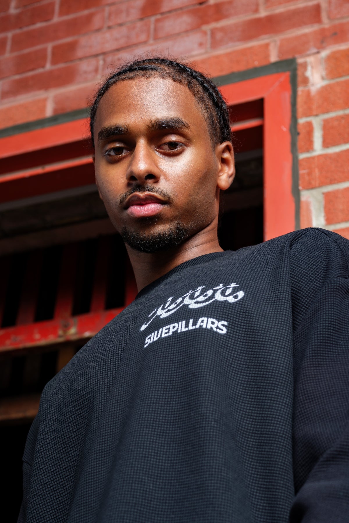 YM3X Waffle Knit - Black