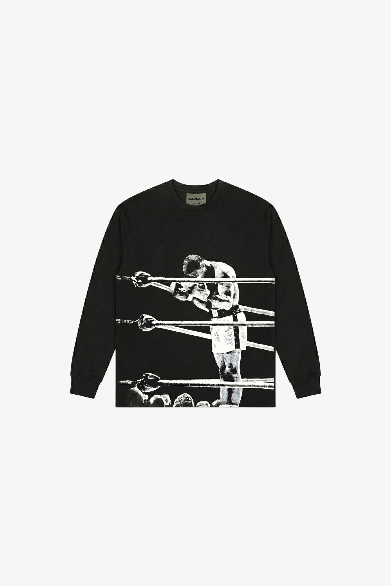 Dua Long Sleeve Tee - Black
