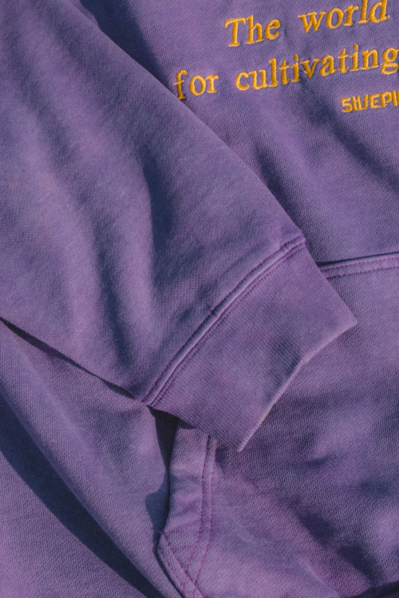Cultivating Hoodie - Washed Purple