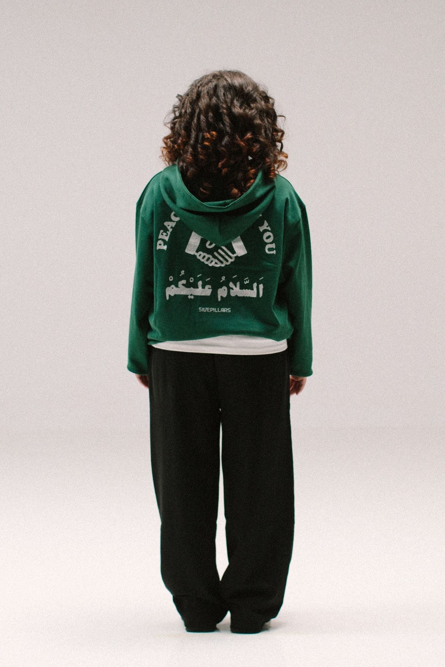 Peace Be Upon You Hoodie - Green