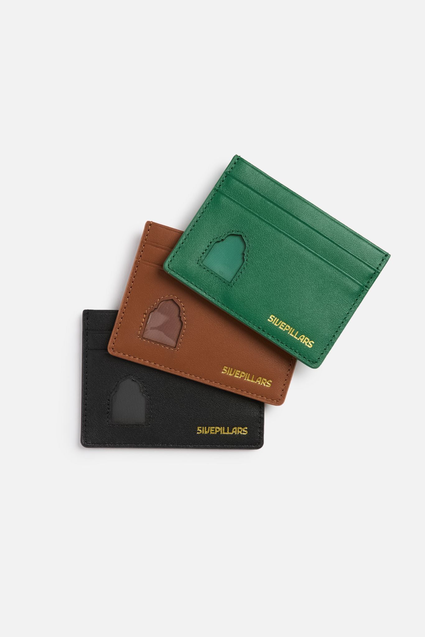Arch Card Holder - Green