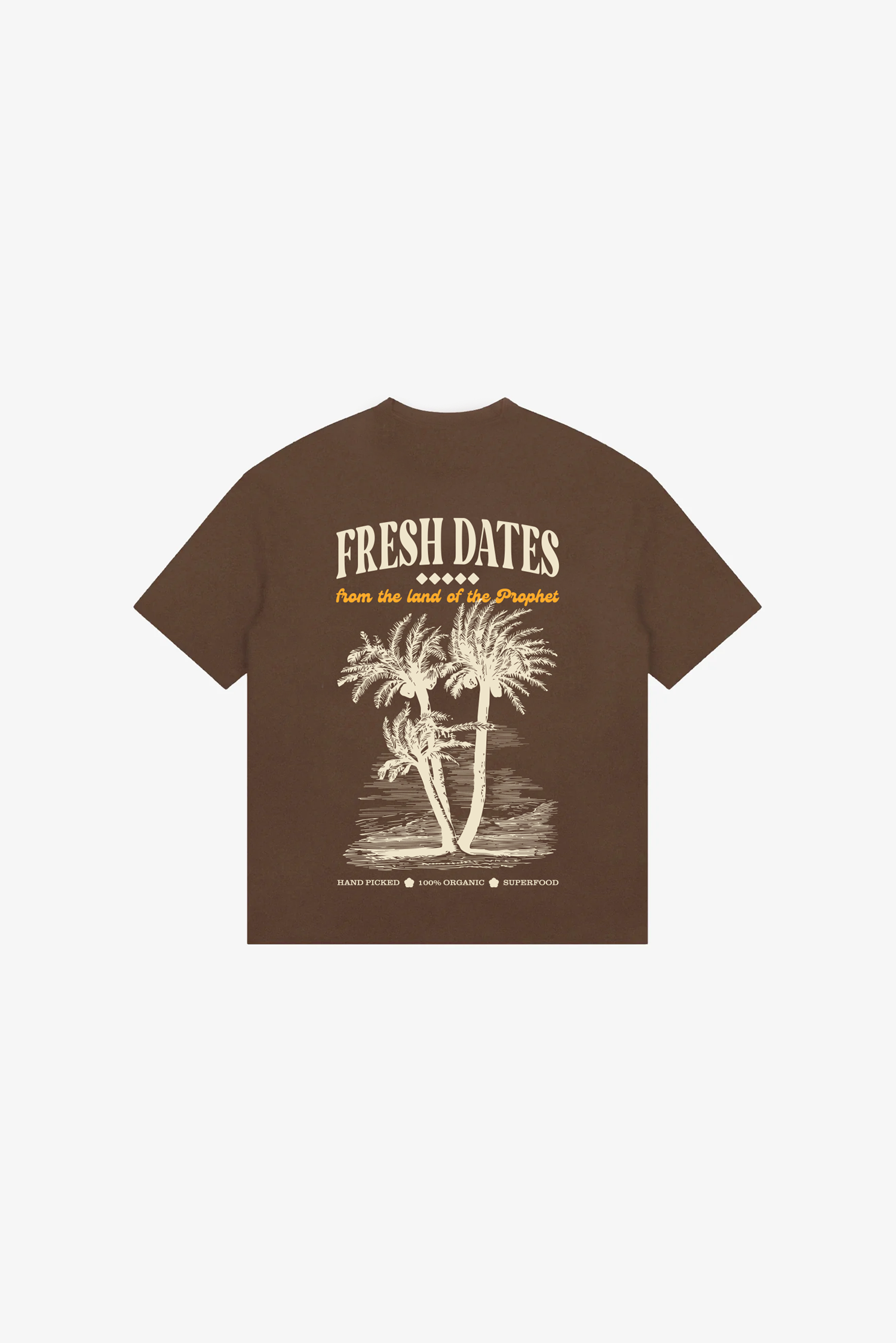 Ibn Affan Tee - Brown
