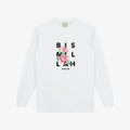 Bismillah Flower Tee - White
