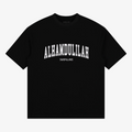 Alhamdulillah Metallic Tee - Black