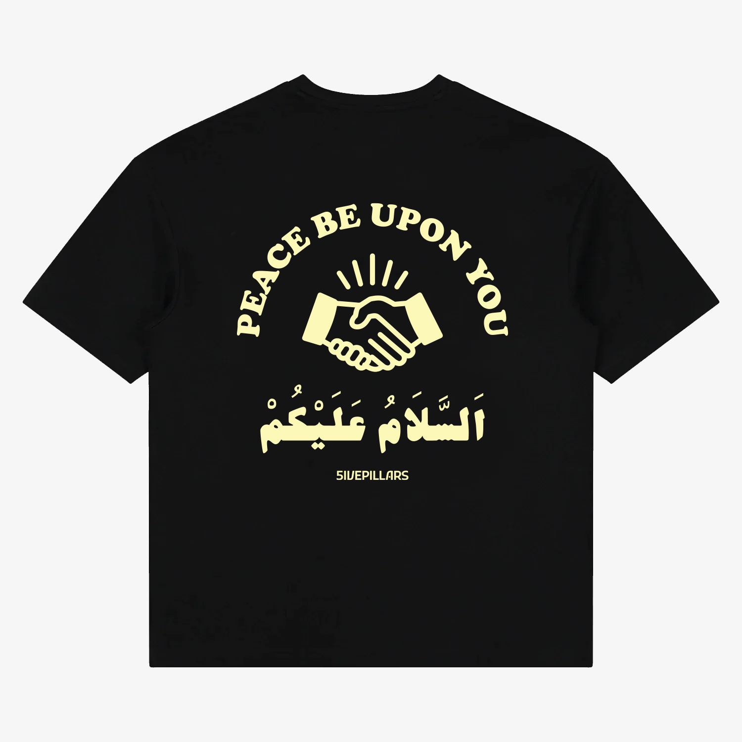 Peace Be Upon You Tee - Black