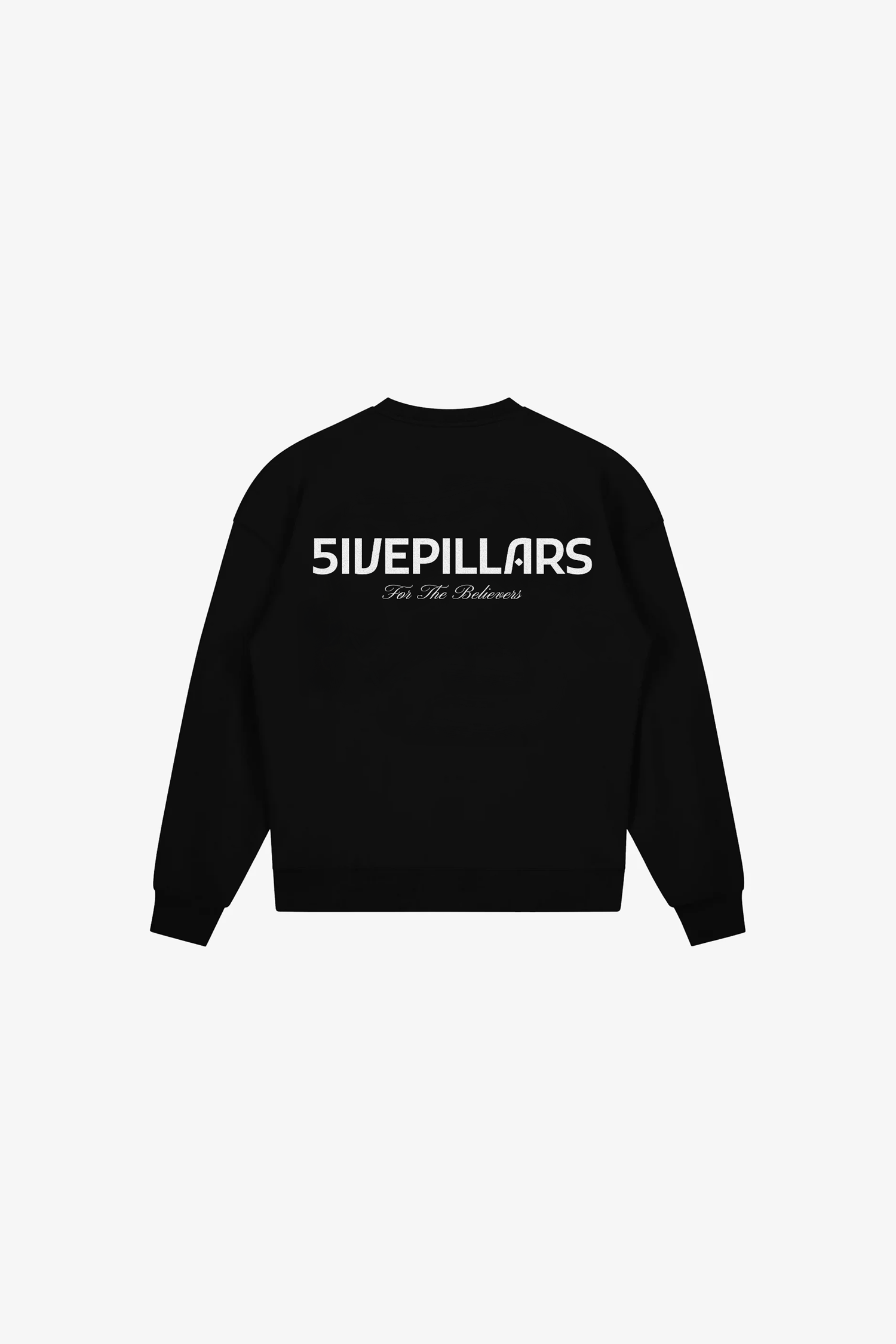 For The Believers Crewneck - Black