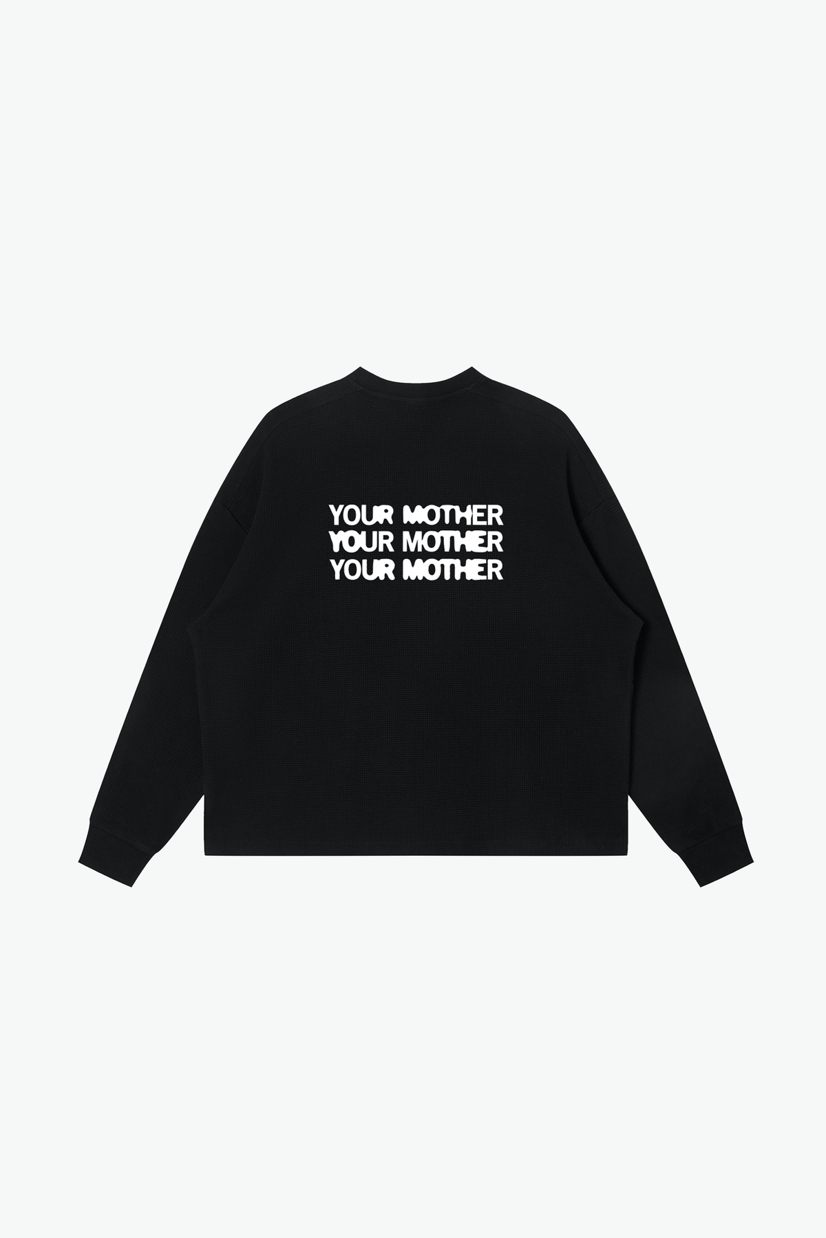 YM3X Waffle Knit - Black