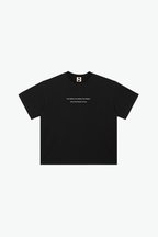YM3X Even Fear Kneels To Love Tee - Black
