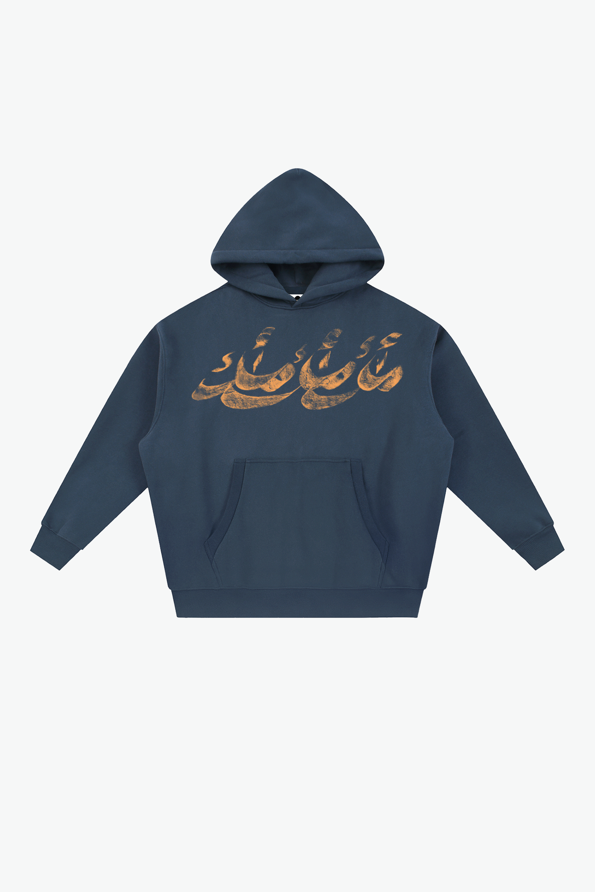 YM3X Boxy Hoodie - Navy Blue