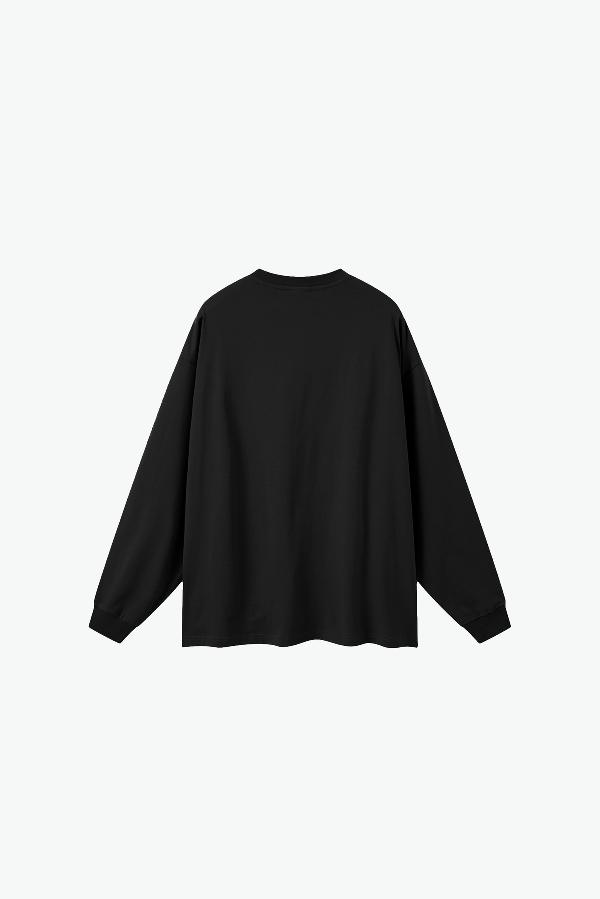 YM3X Script LS Tee - Black