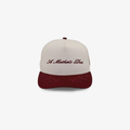 A Mother's Dua Hat - Cream/Maroon