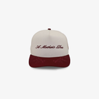 A Mother's Dua Hat - Cream/Maroon