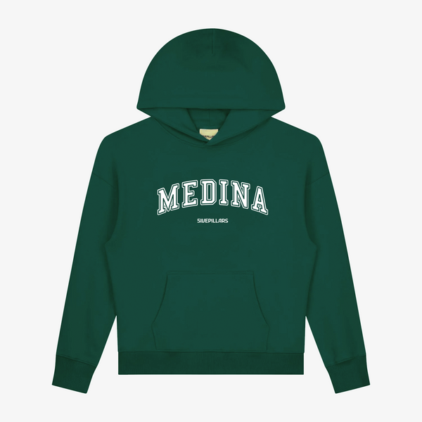 Medina Hoodie - Green – 5ivepillars