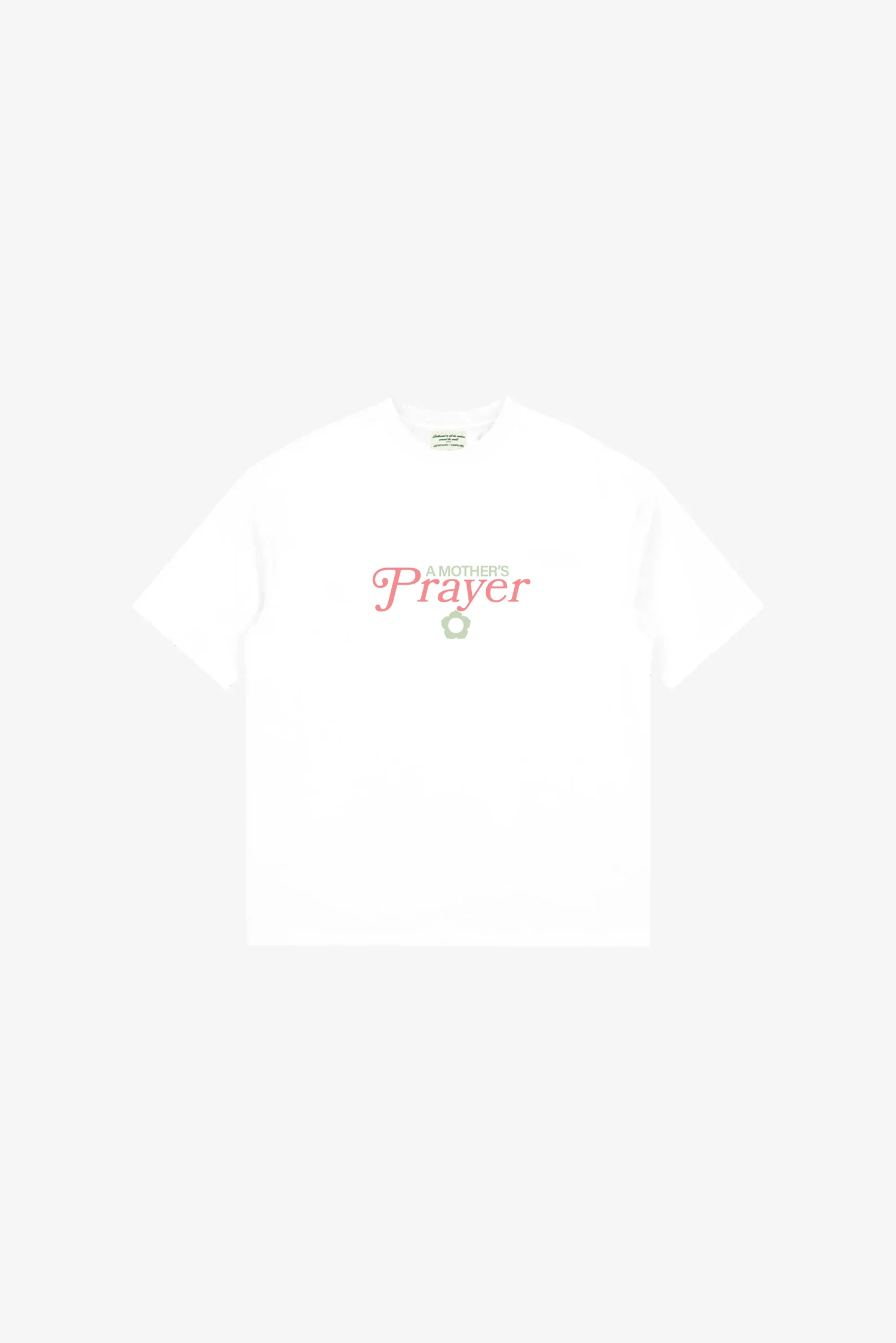A Mother's Prayer Tee - White - front