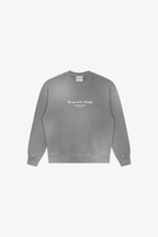 By Way Of The Almighty Crewneck - Grey