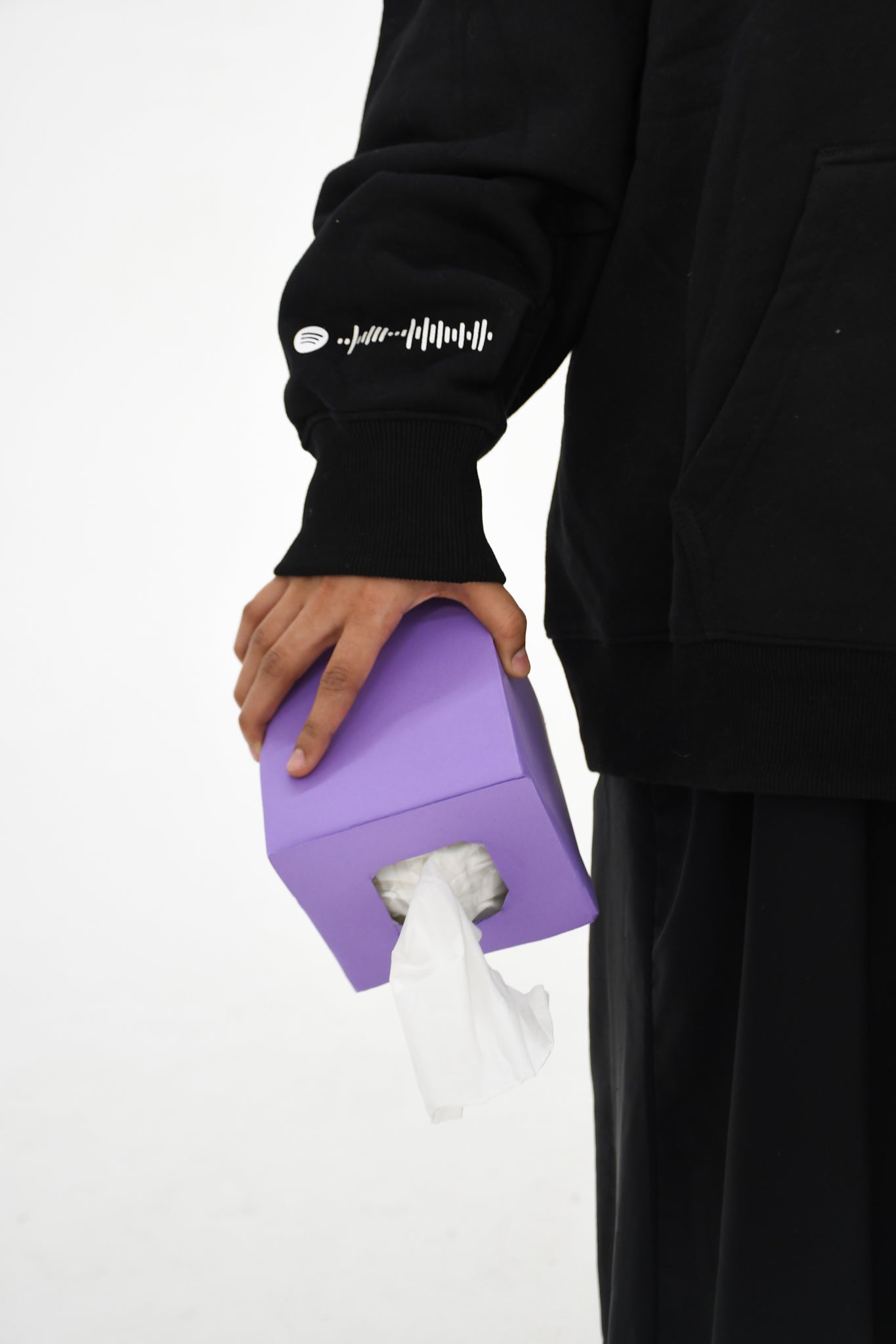 TDS x 5ivepillars Crewneck - Black