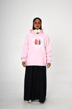 TDS x 5ivepillars Hoodie - Pink