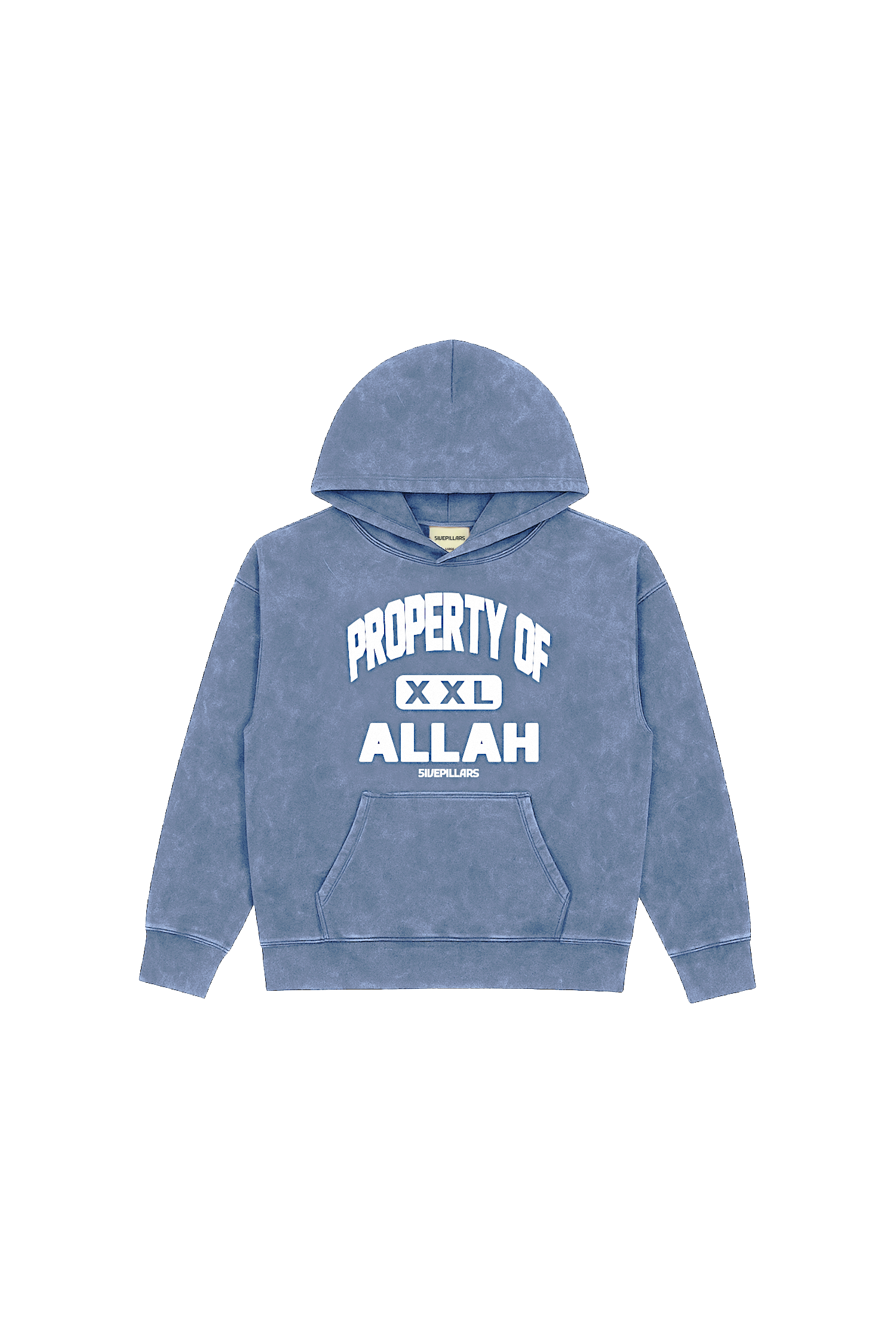 POA Hoodie - Washed Blue