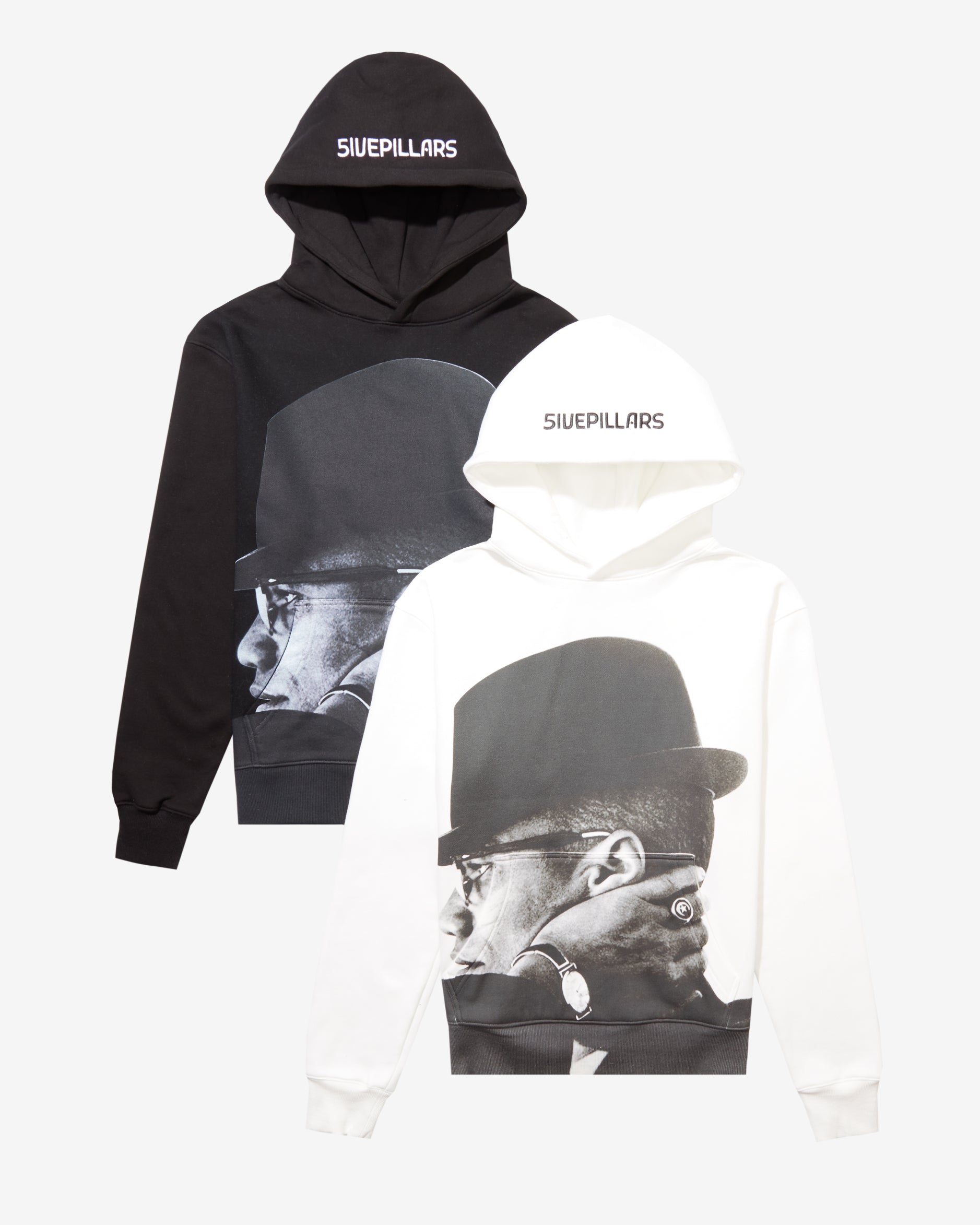 Malcolm X Hoodie - Black