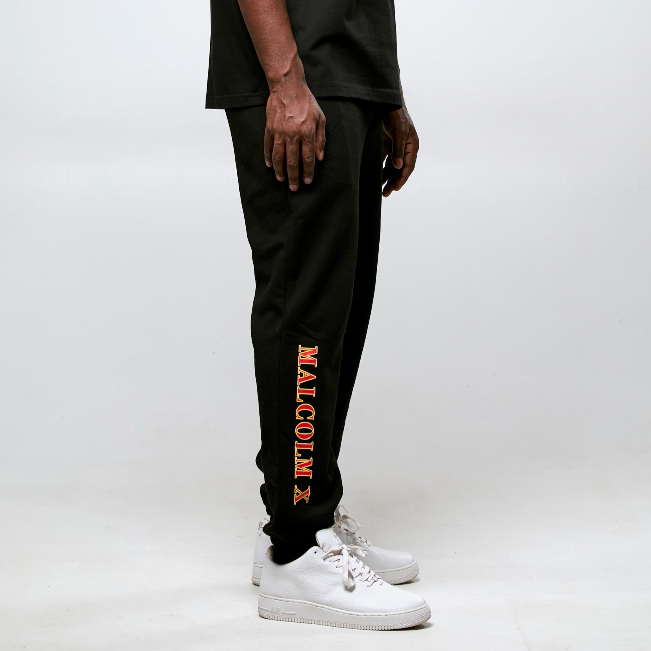 Malcolm X Sweatpants - Black