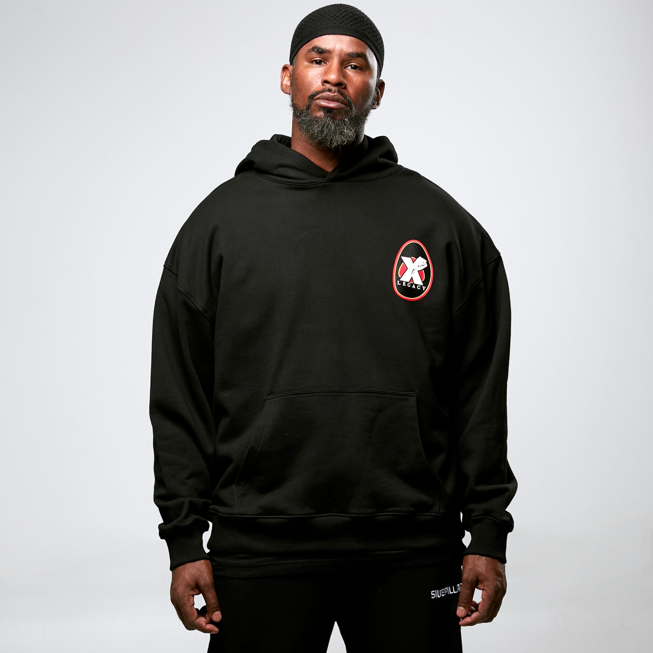 Brother Malcolm Hoodie - Black