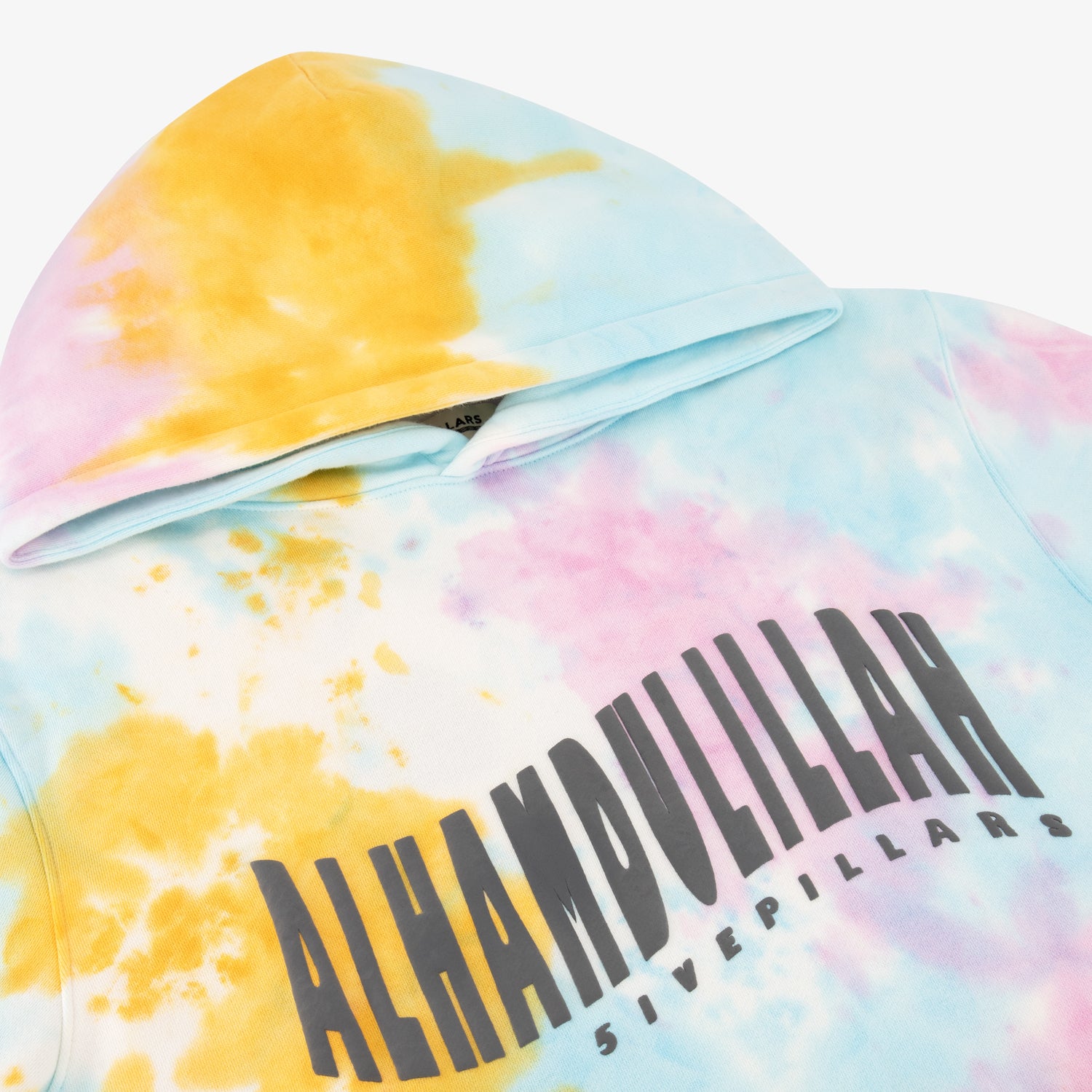 Alhamdulillah Tie Dye Hoodie - Cotton Candy