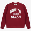 POA Crewneck - Maroon